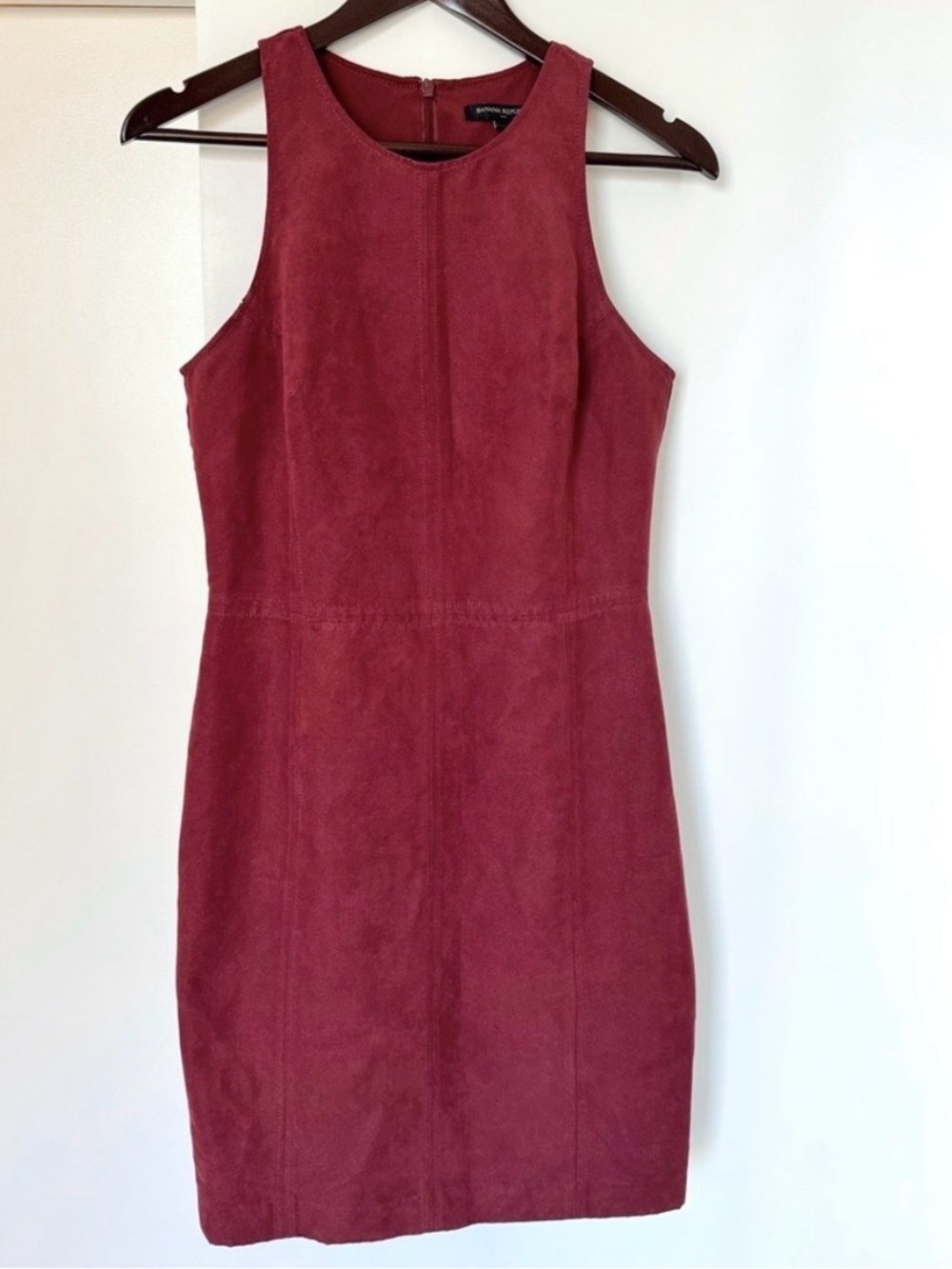 Banana Republic Factory Vegan Suede Sheath Dress